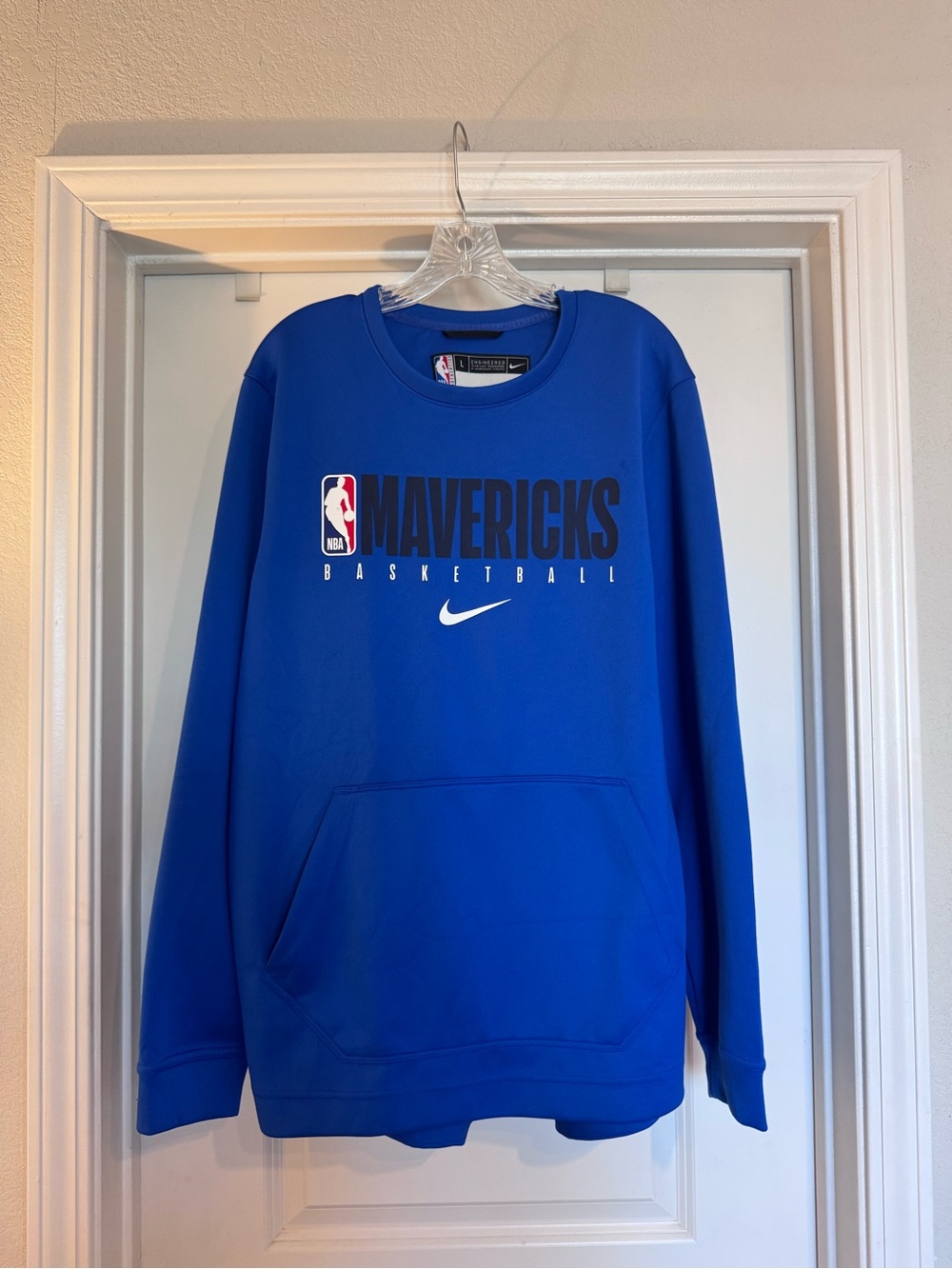 Nike Dallas Mavericks Royal Blue Pullover Sweatshirt